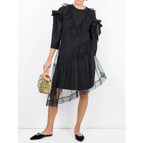 Simone Rocha - Ruffle Tulle Dress - Picture 4 of 7